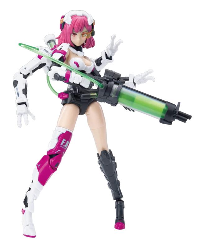 【中古】 プラッツ/MONO E-model 装甲少女 エリザベス(Elizabeth) Japan Ver. 1/12スケール 全高約155mm 色分け済みプラモデル MEM-1 成型色の通販は