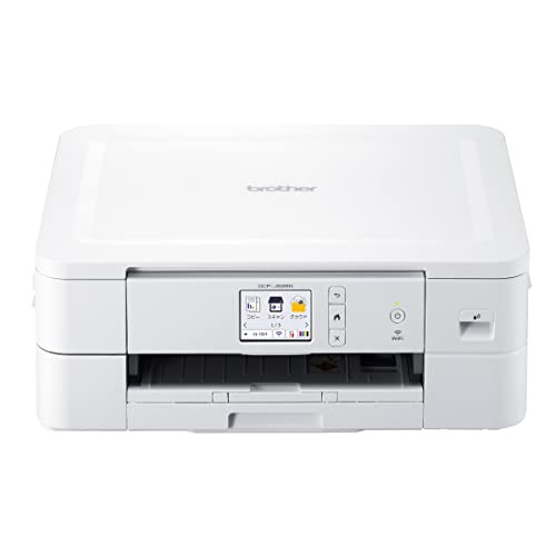 【中古】 オフホワイト_通常_シンプルモデル ブラザー工業 プリンター A4インクジェット複合機 DCP-J526N (Wi-Fi/自動両面/スマホ対応/20