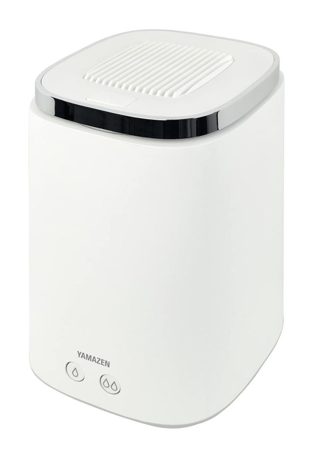 【中古】 [山善] 加湿器 加熱式 スチーム式 上から給水 (木造~10畳 / プレハブ洋室~17畳) (最大加湿 500ml) (タンク容量 3.5L) ホワイト KS-J35(W)の通販は