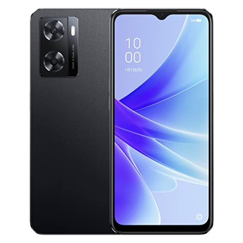 【中古】 ブラック_単品 OPPO A77 ブラック CPH2385 docomo/au/SoftBank/Rakuten Mobile 回線対応 SIMフリー スマートフォン