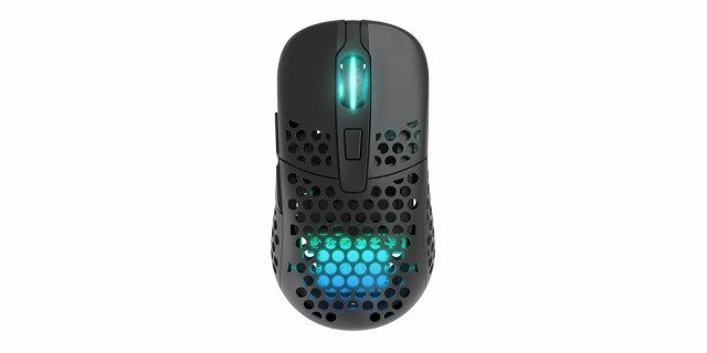 【中古】 ブラック Xtrfy（エクストリファイ）M42 ワイヤレス RGB ブラック 左右対称 超軽量 ゲーミングマウス【品】701636