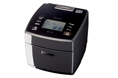 【中古】 5.5合_4)ベーシック_黒 MITSUBISHI NJ-VVD10 炭炊釜 藍墨 [IH 炊飯器 (5.5合炊き) ]の通販は
