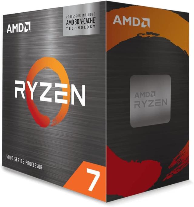 中古】 AMD Ryzen 7 5800X3D， without cooler 3.4GHz 8コア / 16