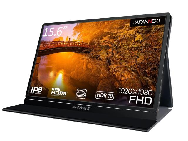 【中古】 JAPANNEXT JN-MD-IPS1564FHDR 15.6型 フルHD(1920 x 1080) モバイルモニター USB Type-C miniHDMI 22,483円