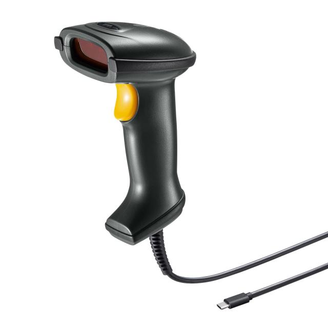 【中古】 サンワサプライ Type-C 1次元レーザーバーコードリーダー BCR-TC1D1BK 12,613円