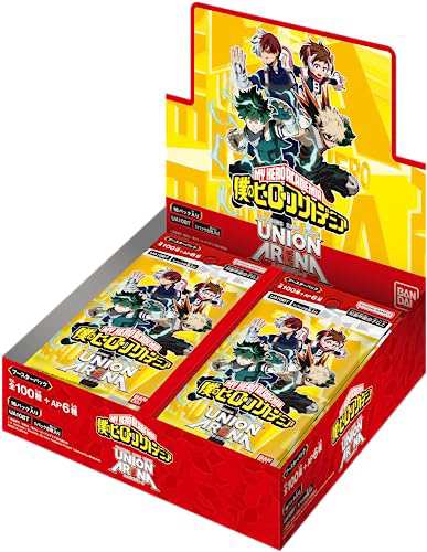 【中古】 バンダイ (BANDAI) UNION ARENA ブースターパック 僕のヒーローアカデミア【UA10BT】(BOX)16パック入