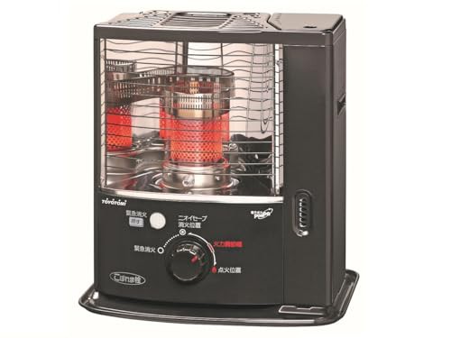 【中古】 最大8畳(ブラック) トヨトミ 石油ストーブ スリムタイプ (木造6畳まで/コンクリート8畳まで) 日本製 ブラック RSX-23N(B)の通販は