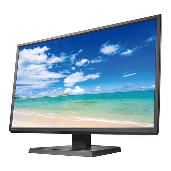中古 IO DATA 23.8型 ワイド液晶ディスプレイ LCD-MF243XDB ブラック T2736919