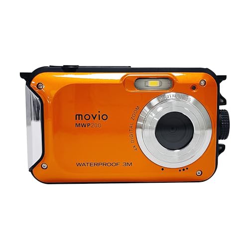 【中古】 movio 500万画素 防水デジタルカメラ MWP200