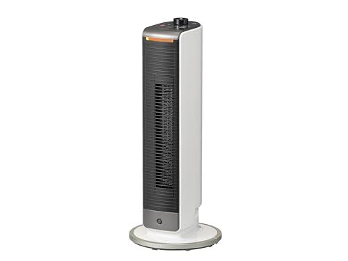 【中古】 ホワイト_ミニ コイズミ 電気ファンヒーター ホット&クール ミニ 送風 温風 1台2役 人感センサー コンパクト ホワイト KHF-0838/Wの通販は