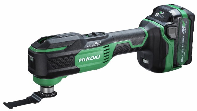 【中古】 【新型】18V_蓄電池・充電器・ケース付き HiKOKI(ハイコーキ) 18V マルチツール CV18DA 低振動 スターロック OIS対応 バッテリ