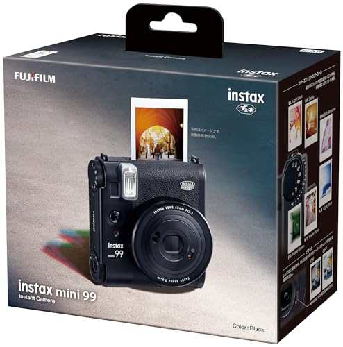 【中古】 富士フイルム(FUJIFILM) チェキ インスタントカメラ instax mini 99 ブラック INS MINI 99 TH