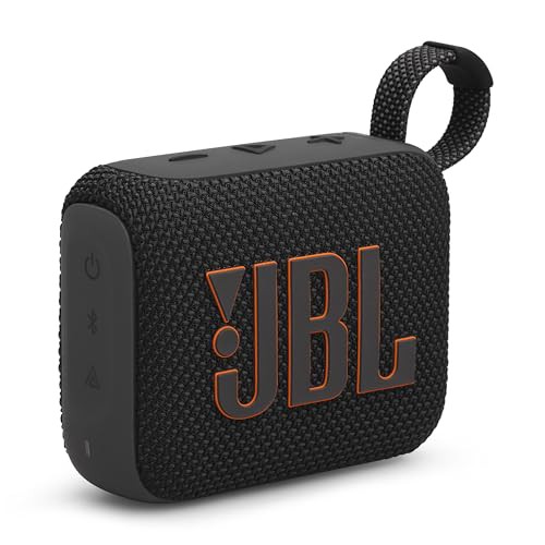 【中古】 ブラック JBL GO4 Bluetoothスピーカー USB C充電/IP67防塵防水/アプリ対応/パッシブラジエーター搭載/ポータブル/ブラック JBL