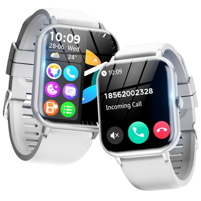 【中古】 スマートウォッチ【2024新登場】1.83インチ大画面Bluetooth5.3通話 IP68防水 Line/SMS/Twitter着信通知 smart watch 100種運動モード 文字盤自由設定 音声アシスタント 歩数計 カメラ制御 7日間持続使用 腕上げ点灯 音楽制御 歩数計 腕時計 アンドロイド対応 メンズの通販は 12,637円