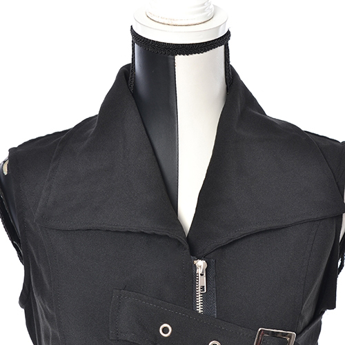 送料無料 ゴスロリ ワンピース ヴァンパイア プリンス アシンメトリー