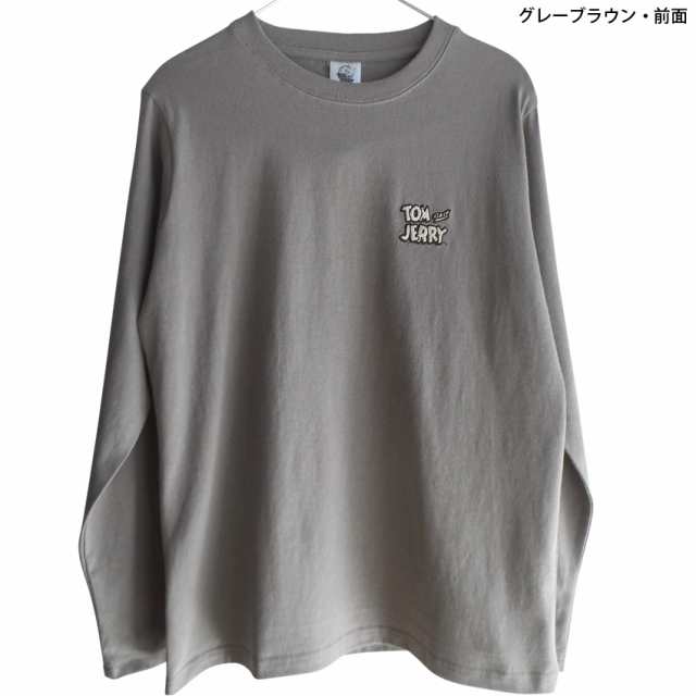 送料無料 トムとジェリー レディース 長袖Ｔシャツ バックプリント