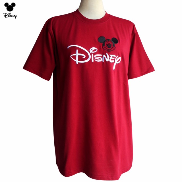 送料無料 ミッキー Tシャツ ディズニー Disney ロゴ 刺繍 シンプル スマイル レトロ ミッキーマウス 半袖 メンズ 男女兼用 ビッグサイズの通販はau Pay マーケット プラスチカネットショップ