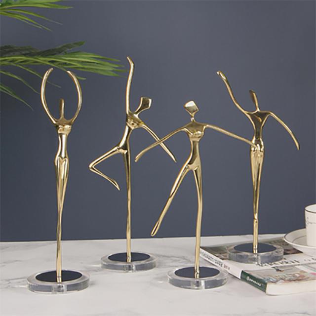 これからの時期に 家庭の置物 銅 北欧の置物 バレリーナの置物 装飾品 キャラクターの置物 工芸品の通販は 5,058円