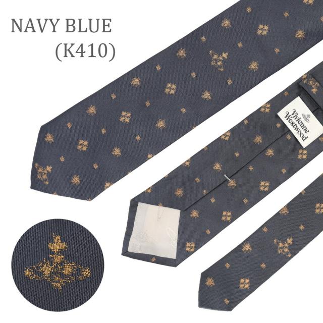 2025年 新作】ヴィヴィアンウエストウッド ネクタイ W0194 8.5cm幅