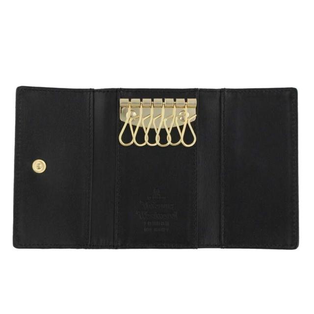 ヴィヴィアンウエストウッド キーケース SAFFIANO 51020001 ブラック【IP-0558】 VIVIENNE WESTWOOD オーブ プレゼント ギフト 誕生日_2