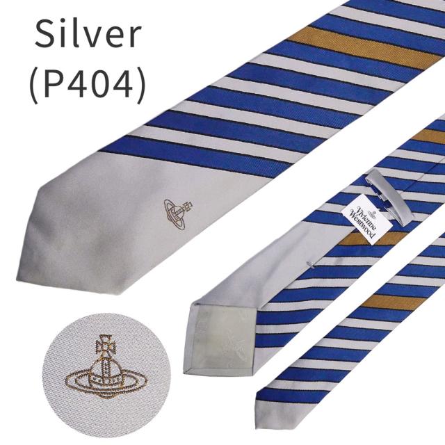 ヴィヴィアンウエストウッド ネクタイ ストライプ W00C6 シルク