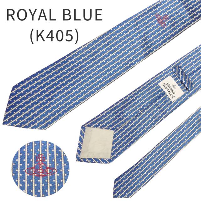 ヴィヴィアンウエストウッド ネクタイ ストライプ ドット W00CF シルク