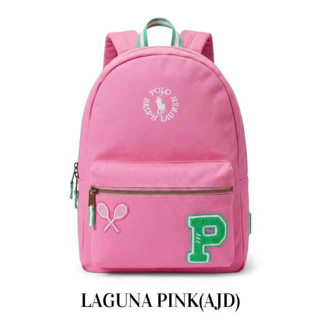 ポロ ラルフローレン レターパッチ リュック レディース メンズ 男女兼用 9AR159 POLO RALPH LAUREN ラルフ バッグ 大容量 バックパック ブラック ピンク Polo リュックサック お出かけ 旅行 通学 通勤 B4収納可 プレゼント ギフト クリスマス_8