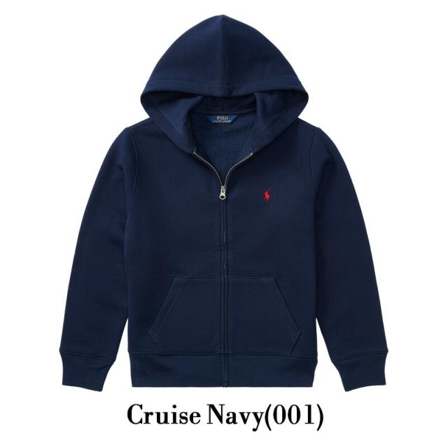 POLO RALPH LAUREN ポロ ラルフローレン ボーイズ ワンポイント フルジップ パーカー 323547626 メンズ レディース 男女兼用 キッズ 150cm 160cm 170cm ラルフ 定番_1