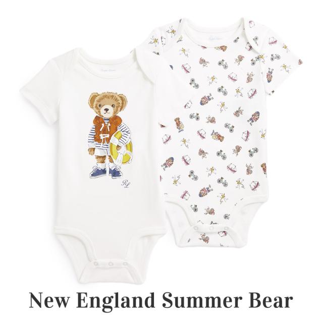 ポロ ラルフローレン ベビー ポロベア ボディスーツ 2枚セット POLO