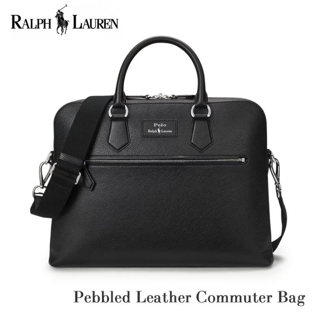 ポロ ラルフローレン メンズ レザー 2WAY ビジネスバッグ 405962458 コミューターバッグ ブリーフケース POLO RALPH LAUREN ショルダーバッグ 斜め掛け ラルフ Poloベア  メンズ ビジネス  通勤 プレゼント ギフト クリスマス