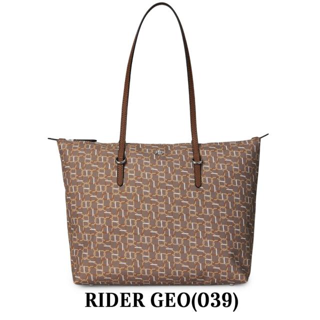 LAUREN RALPH LAUREN ローレン ラルフ ローレン レディース トートバッグ Keaton キートン 431916737 ラルフ Lauren Ralph Lauren ベージュ ブラック 総柄 LRL ロゴ 通勤 通学 オフィス 鞄 ハンドバッグ プレゼント ギフト_7