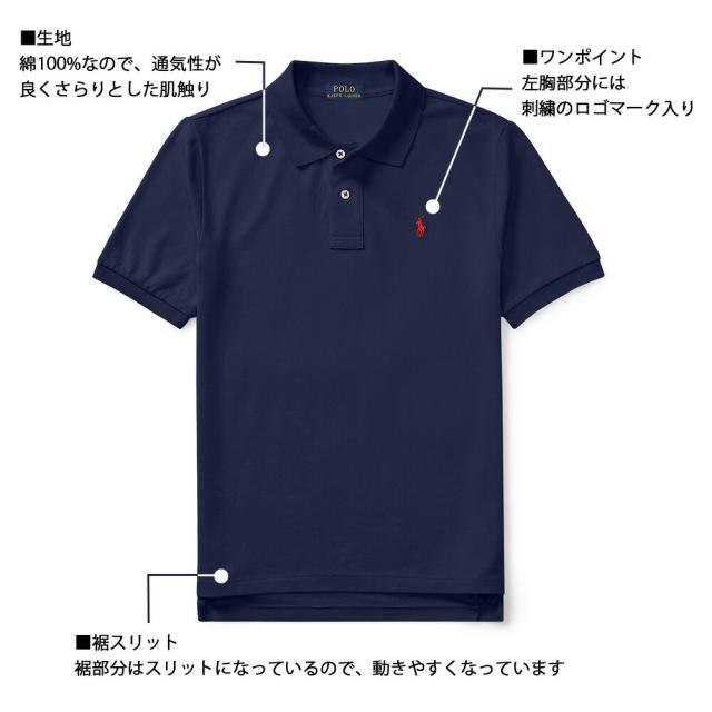ポロラルフローレン　ポロシャツ　ペイント　170cm POLO RALPH LAUREN ポロ ラルフローレン ポロシャツ 半袖 メンズ