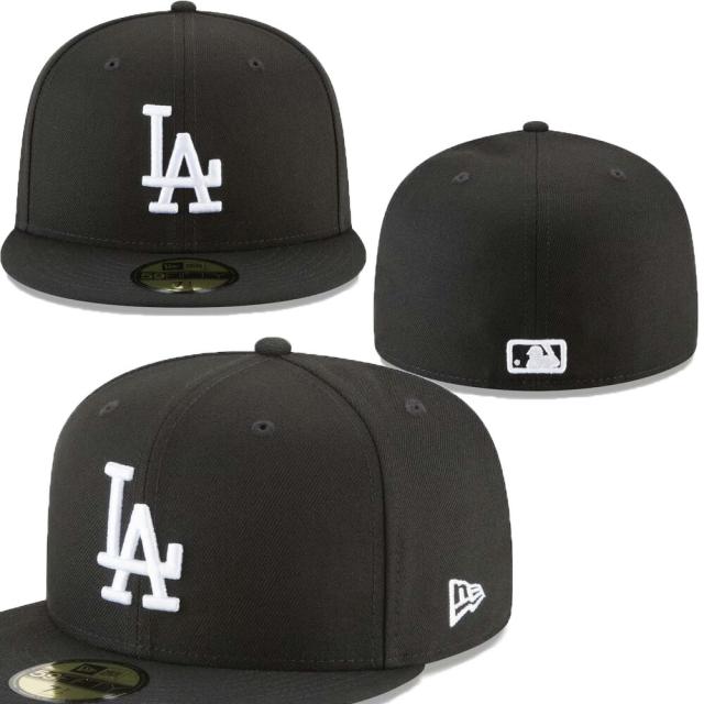 NEW ERA ニューエラ 新品未使用 トラッカー MLB ドジャース　ブラック NEW ERA ニューエラ ドジャース キャップ 59FIFTY US限定 MLB