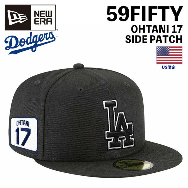 ＼祝 ドジャース ワールドシリーズ優勝／ニューエラ ロサンゼルス ドジャース キャップ 59FIFTY 大谷 翔平 17 ブラック LOS ANGELES DODGERS LAD MLB NEW ERA 5950 野球