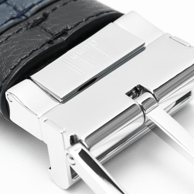 ダンヒル リバーシブル ベルト DU24F4T21 dunhill メンズ ブランド イタリア製 革 レザー 本革 3.5cm 35mm ブラック ブラウン ブルー ネイビー ギフト プレゼント クリスマス 成人式