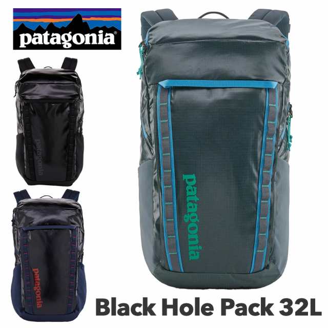 Patagonia パタゴニア リュック Black Hole 32L 49301 ブラックホール 大容量 30l 男女兼用 リュックサック 通勤  アウトドア 旅行