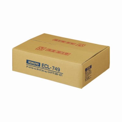 コクヨ 連続伝票用紙（タックフォーム）　２４片／枚　５００枚入 ECL-749の通販は 27,222円