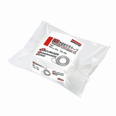 コクヨ 強力透明布粘着テープ ５０ｍｍ×２５ｍ TG-151 - 梱包資材
