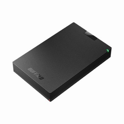 ＢＵＦＦＡＬＯ ポータブルＨＤＤ　２ＴＢ　ブラック HD-PCG20U3-GBAの通販は