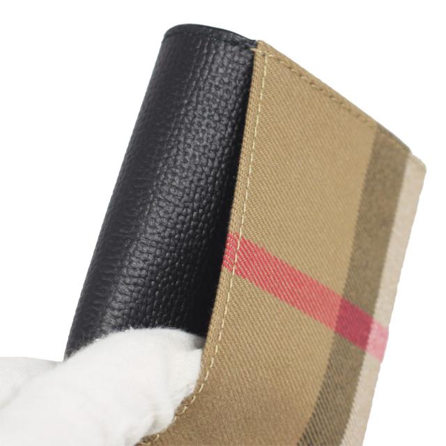 バーバリー 財布 レディース BURBERRY 三つ折り財布 キャンバス