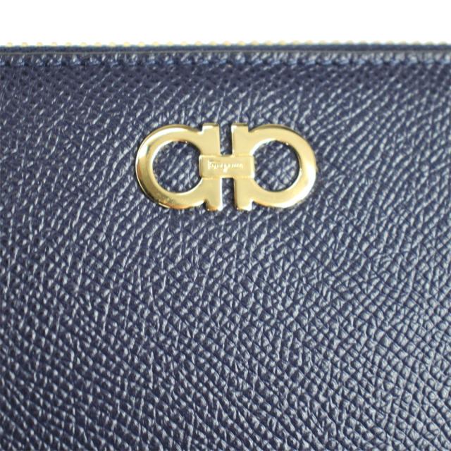 フェラガモ 財布 レディース FERRAGAMO ラウンドファスナー長