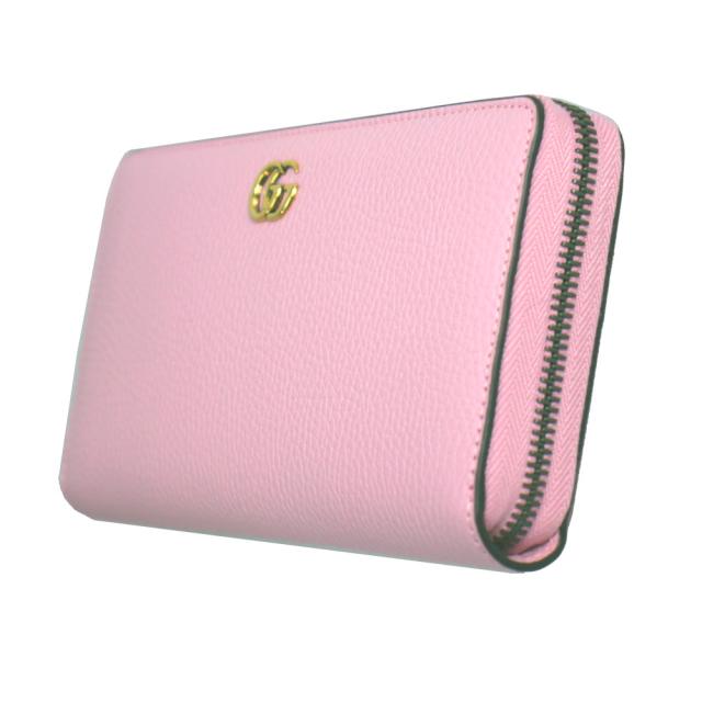 GUCCI グッチ バンブー ラウンド長財布 GGマーモント ピンク739499 GUCCI グッチ バンブー ラウンド長財布 GGマーモント ピンク
