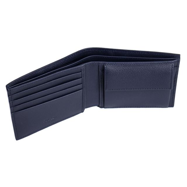 プラダ 二つ折り財布 ネイビー プラダ PRADA サイファーノ 1M225 二