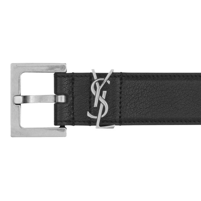 サンローラン ベルト メンズ SAINT LAURENT カサンドラ レザー  