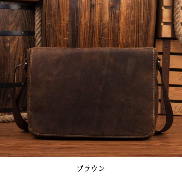 ショルダーバッグ メンズ レトロレザーショルダーバッグ 人気 多収納 革 2WAY レザー ブランド かっこいい 黒 トートバッグ おしゃれ 斜めがけ 軽量 秋 50代 ナイロン ボディバッグ 小さめ 30代 A4 60代 鞄 大人 春 大きめ ハイ 40代 バッグインバッグ 夏 本革 冬 縦型の通販は