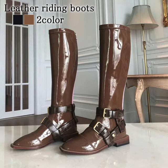 ロングブーツ レディース レザーライディングブーツ レース 黒 ミドルブーツ ワイド 編み上げ 防水 ぺたんこ 大きいサイズ 秋 防寒 ジョッキーブーツ 疲れない 本革 ストレッチ スエード 冬 ローヒール レザー ショートブーツ ムートンブーツ 厚底 革 歩きやすい 春の通販はロングブーツ