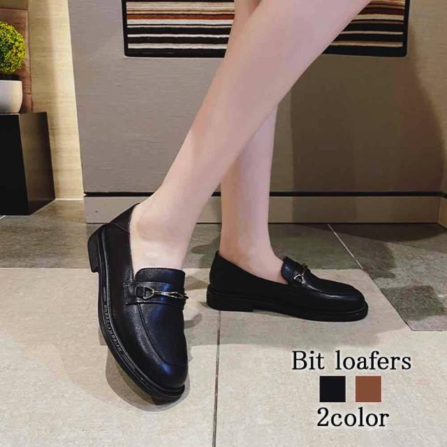 ローファー レディース ビットローファー シューズ ヒール 痛くない スニーカー 革 レザー 革靴 ローヒール 厚底 フラットシューズ 秋 バレエシューズ 学生 黒 茶 スリッポン 本革 モカシン 幅広 お洒落 靴 ビット ブランド 大人 冬 春 夏 疲れない パンプスの通販は 7,033円