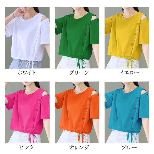 Tシャツ レディース ハイネックノースリーブシャツ 無地 スポーツ 50代 秋 白 20代 春 半袖 シャツ 七分袖 夏 人気 綿 かわいい 30代 40代 ブランド おしゃれ Tシャツ レディース ハイネックノースリーブシャツ 無地