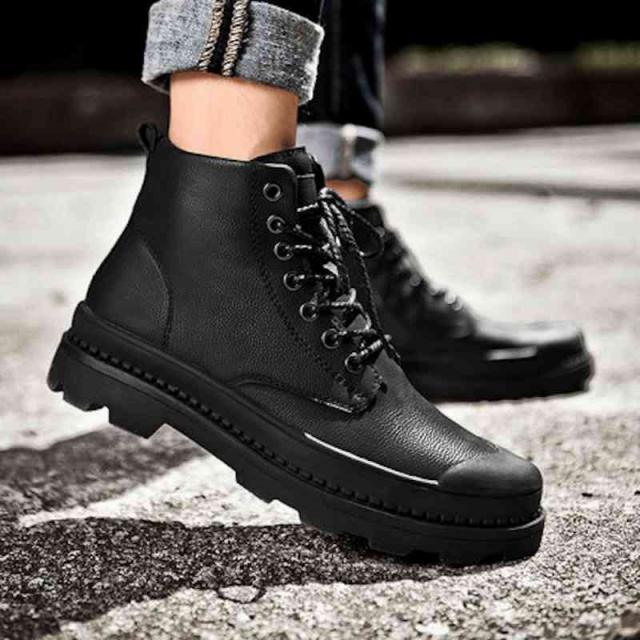 ブーツ メンズ 人気 靴 暖かい フロント 冬 ハイカット あったか ブランド 黒 完全 サイドジップ シューズ セット ファスナー 滑らない 防寒 ブーツ 秋 モード スエード ワーク 大人 防水 軽い 夏 ルーム ビジネス 春 幅広 ジッパー ロング ブランド ランキング shs-1023の通販は 8,880円