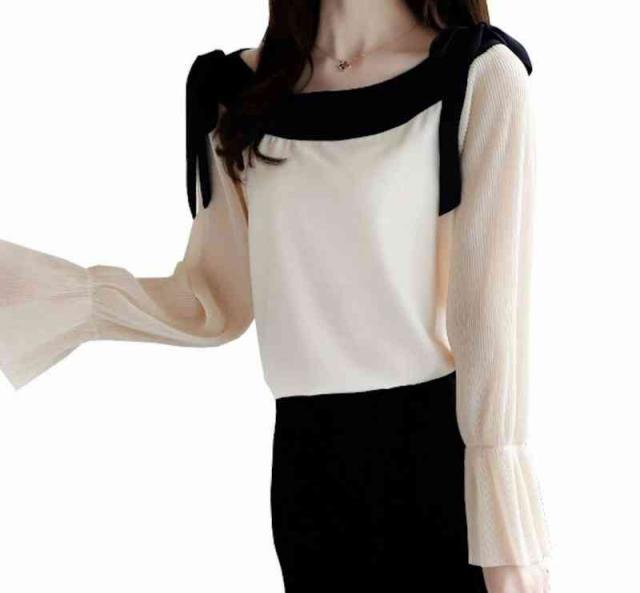 ブラウス レディース おしゃれ 秋 黒 カットソー Tシャツ フリル レース オフィス ワンピース 長袖 白 フォーマル 高品質 人気 シフォン 春 シャツ ノーアイロン ブランド カジュアル 安い スーツ きれいめ 事務服 50代 厚手 冬 ボウタイ ランキング ブランド tps-1706の通販は